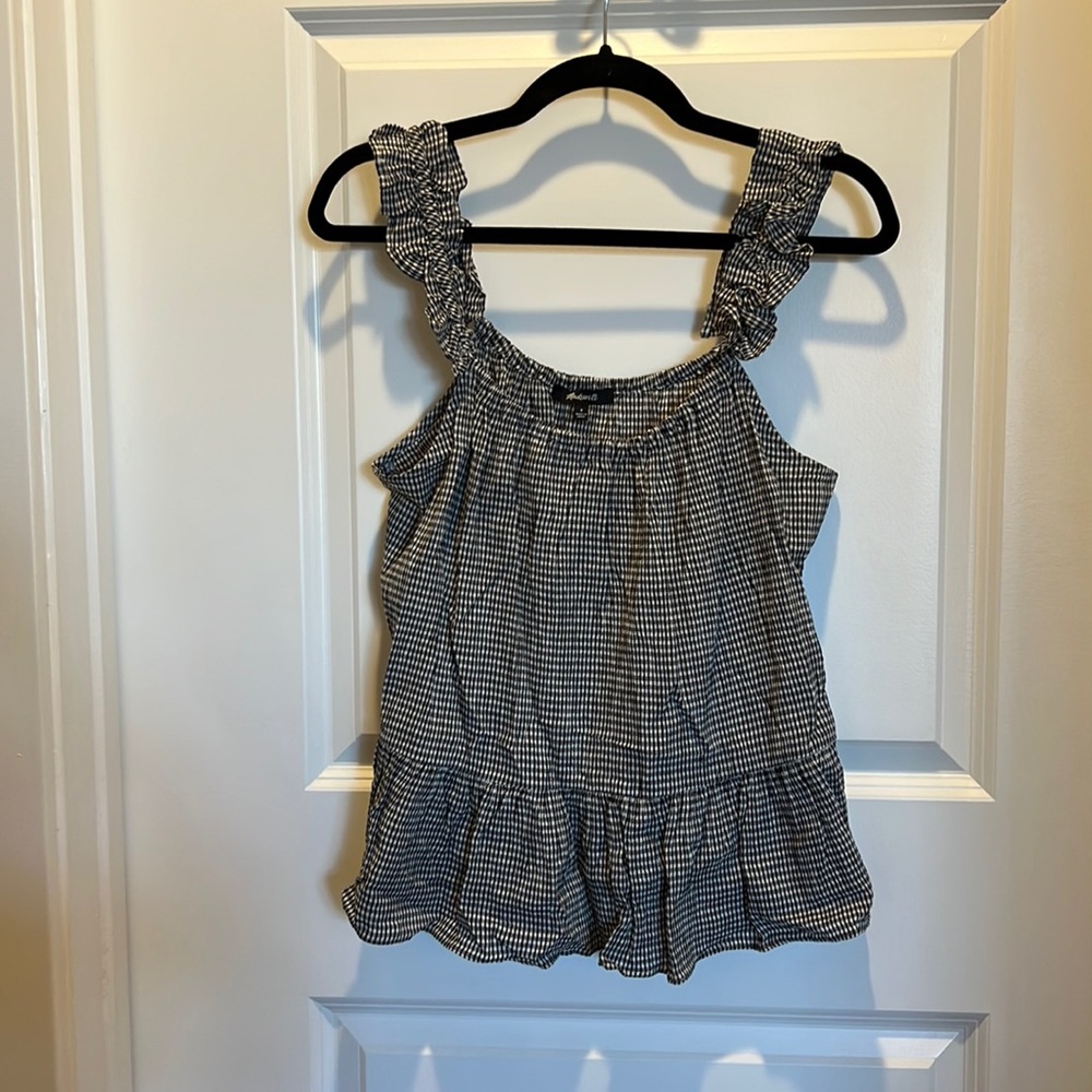 Madewell Ruffle Tank